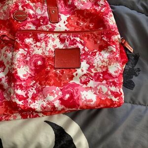 Coach travel bag with toiletry bag